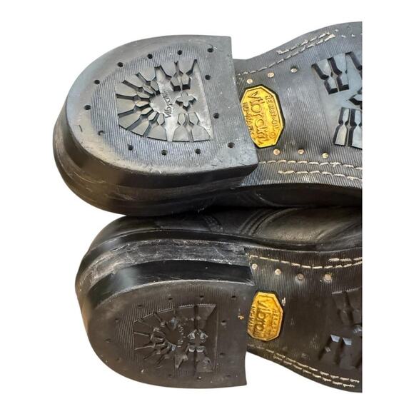 Hathorn Packer Ranch Boots Black Leather Men size 9.5 D - Picture 10 of 11